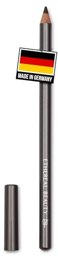 Ethereal Beauty Natural Soft Eye Pencil Brownie – veganer weicher Kajalstift, intensives mattes Dunkelbraun, Kohl Kajal für Augen Make-up 1,49 g
