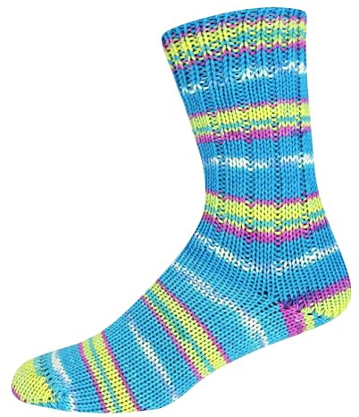 ONline Garne Sockenwolle 6-Fach Sort. 368 Merino-Color Farbe 3051