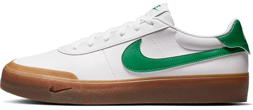 Nike Herrenschuh Nike Court Shot Herrenschuh, White/Malachite-Gum Med Brown, FQ8146-109, 44 EU (10 US)
