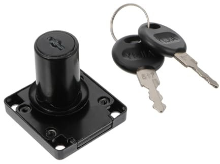 NULYLU Mailbox Und Schrankschloss Satz Aus Zinklegierung Mit Schlüssel Und Schrauben Schubladenschloss Für Büro Und Metallschrank Briefkasten Und Schulspind Sicherung