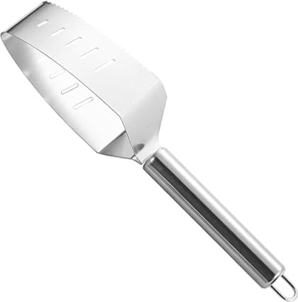 Jlobnyiun Taglierina anguria affettatrice, taglierina ananas in acciaio inossidabile, accessorio da cucina multifunzione portatile per affettare e servire pasti all'aperto, barbecue da picnic