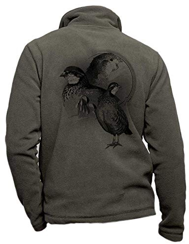 Pets-easy Chaqueta polar Perdix - ropa de caza personalizada, caqui, L