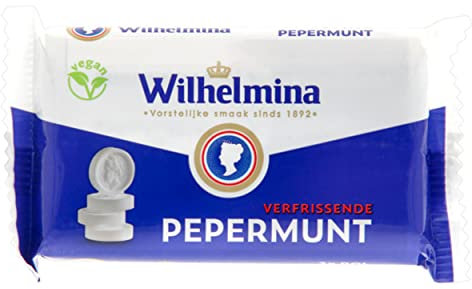 Fortuin Wilhelmina Pepermunt Vegan I Pfefferminz Taler aus Holland 3 Rollen a40g