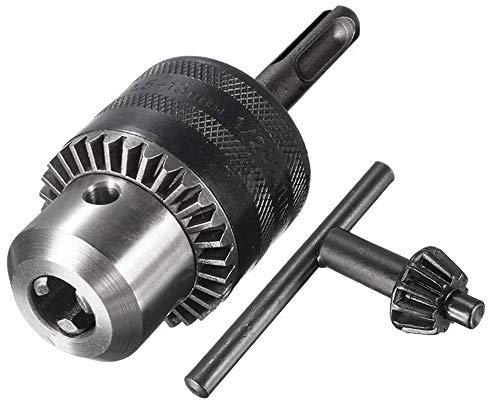 Mesee Adaptateur SDS-Plus Mandrin Perceuse 1.5-13mm 1/2-20UNF avec Clé de Serrage Convertisseur de Mandrin Perçage Outil de Conversion à Dégagement Rapide