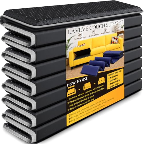 LAVEVE Heavy Duty Couch Cushion Support Board for Sagging Sofa, 24''x72'' Extra Thick Solid Wood Under Couch Insert with Anti-Slip Dots, Repair Sagging Spring Sofa and Replace Worn Cushions