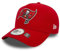 New Era Tampa Bay Buccaneers Cap für NFL Fans Truckerkappe verstellbar Sommer gebogener Schirm rot - One-Size