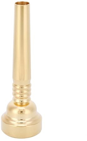 Högkvalitativ Slitstark 17C Mässing Gyllene Trumpetmunstycke för Trumpettillbehörälskare Guld/8,7 X 2,7 X 2,7 Cm