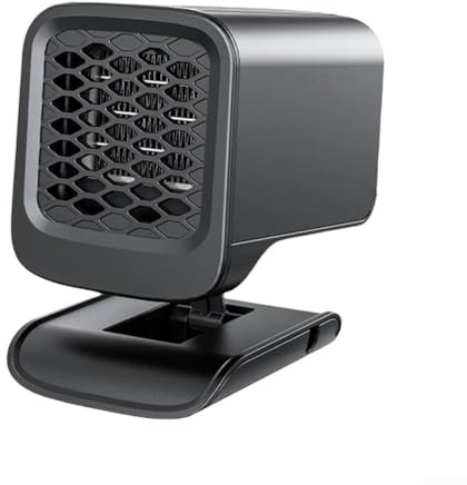 Ventilador calefactor de coche de 24 V 180 W con calefacción de refrigeración, descongelador de rotación de 360 grados para parabrisas, apto para camiones, SUV, furgonetas