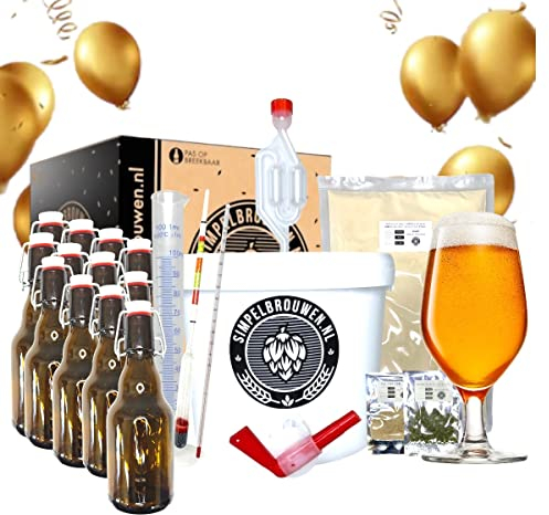 Simpelbrouwen CADEAUBOX BLOND Heimbrau-set, Bier, 4 liters