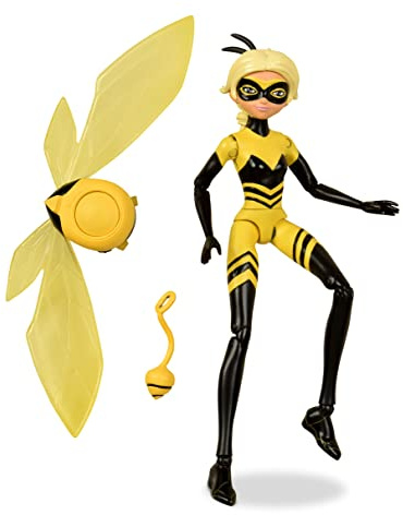 BANDAI - Ladybug: Figuras de Acción de Muñeco articulado Miraculous Ladybug – Reina Aguijón P50405