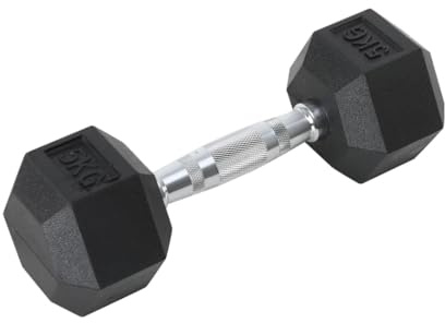 5 kg sexkantigt hantel vikt gym fitness ergonomisk professionell skivstång hexagon dumbells