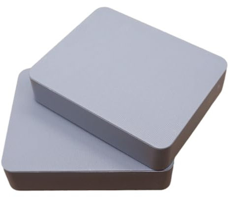 SKIR'CO Lot de 12 cales plates en plastique de 15 mm - Entretoises de cadre 53 x 66 mm - Entretoises solides pour cadre de porte et fenêtre