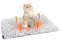 Nobleza Self Heating Cat Bed, Soft Warm Self Heating Pet Pad, Safe Thermal Self Heated Cat Dog Blanket, Cat Heat Pad Cushion Washable, Self Warming Dog Bed Mat for Indoor Cats Kitten Puppy, 50x40cm