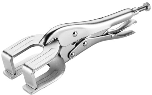 Demsyeq Pince à souder en forme de U, pince de verrouillage en forme de U, pince de soudage réglable, outil manuel robuste à dégagement rapide pour serrage et fixation