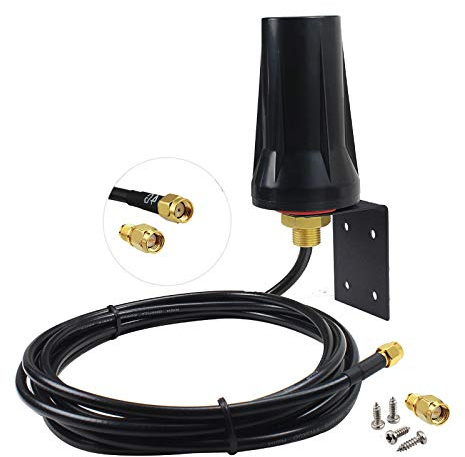 4G LTE Cellular Trail Camera Antenna with 10ft Low Loss Thicker Cable for Spypoint Flex Link Micro EVO Stealth Cam Tactacam Reveal X PRO Muddy Manifest Covert Spartan Hunting Trail Camera, Eifagur