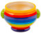 Hand Painted Rainbow Stripe Ceramic Soup Bowl (1)