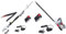 IKRA Akku Teleskop Heckenschere ICPH 2040 inkl. Akku 20V, Ladestation & Schultergurt & Akku Heckenschere IAHS 20-1 inkl. Akku 20V & Akku-Ladestation, Schnittlänge 54cm