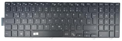 T-ProTek DEUTSCHE - Schwarz Tastatur Keyboard kompatibel für Dell Inspiron 15-3000