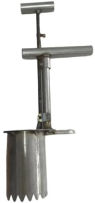 FytStycale Plantador de Bulbos de Acero Inoxidable con Mango Largo