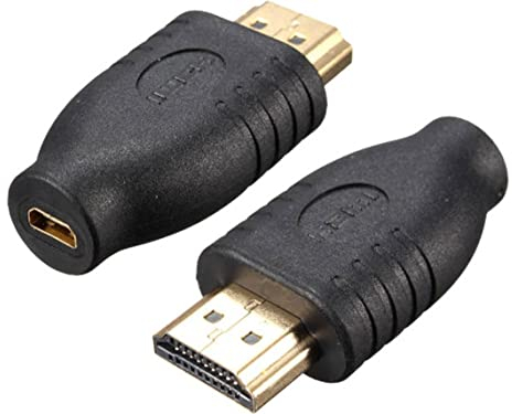 CABLEPELADO Adattatore Micro HDMI a HDMI Universale | 4K Ultra HD 1080p Full HD | Per Fotocamere, Portatili e Tablet