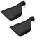 Lot de 2 sacs anti-poussière avec fermeture éclair et fil pour 255 pièces de ponceuse à bande de scie à onglet, sac à poussière de rechange pour pièces de scie circulaire
