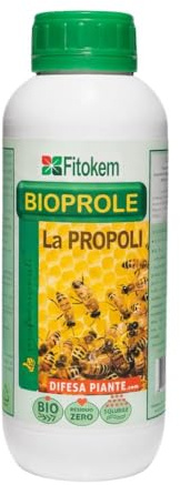 Fitokem | PROPOLI BIOPROLE 1KG | 920ML | CONCENTRATO | Potenziatore Naturale delle difese delle Piante | Agricoltura Biologica