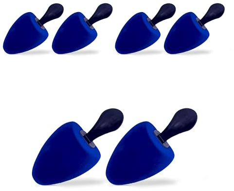 DELFA Schuhspanner Universal - Größe 39-42 - Set aus 3 Paar - Schaumstoff Schuhformer Schuhstrecker - für Damen Trotteurs