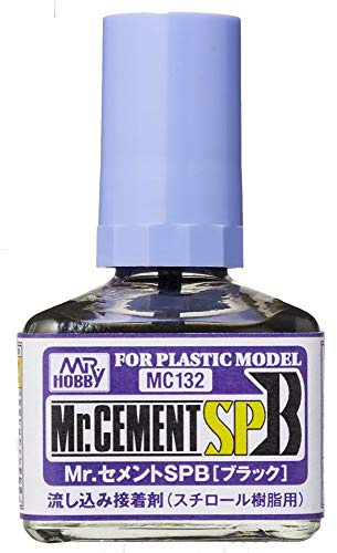 GSI Creos - Colla per Modelli in Plastica, Plastica, Stecca, Adesivo, Nero, 40 ml, MC132