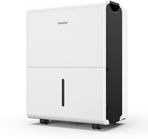 Comfee Luftentfeuchter, 30L/24h, Raumgröße ca. 180m³(80m²), Intelligenter Entfeuchtermodus, 24H Timer, Wassertank 3L, MDDP-30DEN7