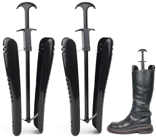 XMNIVATE 1 Pair of Shaped Boot Stretchers, Adjustable Shoe Stretchers for Mid-Height, Snow and Leather Boots