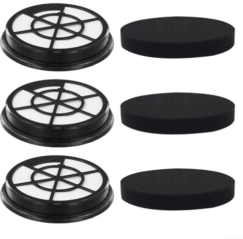 Filtros de esponja de filtro de repuesto para NEN0101/NEN0106/NEN110A/NEN110B/NEN110D para limpiador sin bolsa Whirlwind para accesorios de aspiradora