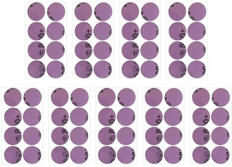 Bilslippapper, sandpapper, sandpapper, sandpapper för metall, 72 x självhäftande slipdynor för trämöbler färg, gips, slipning, refinansieringsprojekt