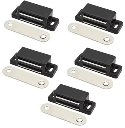 10 set skåp köksmöbler magnetiskt skåp dörrlås stängningar stark magnethake för skåp