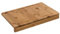 Secret de gourmet Planche à découper Bambou avec Rebord 35 x 24 cm