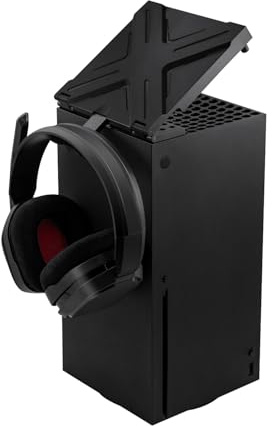 Wigearss Custodia Protettive Antipolvere Copertura Antipolvere per Xbox Series X con Supporto Cuffie