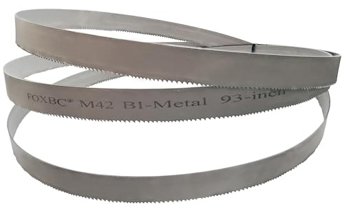 FOXBC 93 X 3/4 X 10/14 TPI Metal Cutting Bi-Metal M42 Band Saw Blades