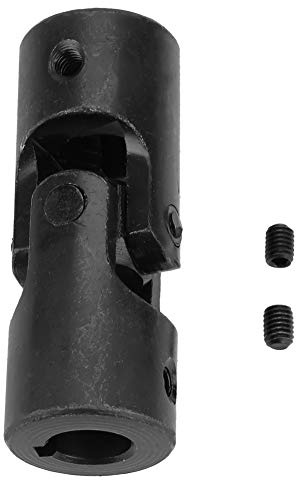 Smandy Giunto Albero, Connettore Motore Giunto Universale 15mm 32mm 85mm, con 2 Viti, per Modellini di Automobili Robot Sterzo Fai-te