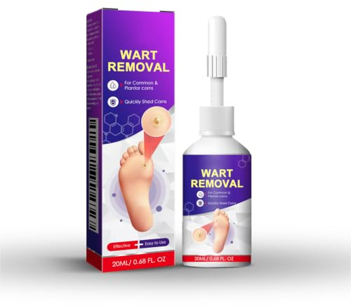 Suavemente Las Verruga Quitar Comunes,Skin Tag Remover Líquido,Acción Para Eliminar Acrocordones,Segura y Eficaz de Verrugas,Tratamiento Anti Verrugas