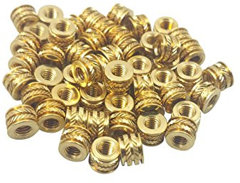 [initeq] M3-0.5 Threaded Heat Set Inserts for 3D Printing (100, Short)