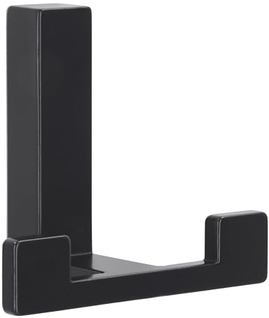 Mantelhaken Doradus 1 Breite 70 mm, Höhe 61 mm, ZN schwarz matt