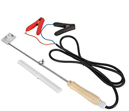 Zerodis Beehive Wärmebegaser, 12V Elektrode Krokodilclip Oxalsäure Verdampfer Verflüchtiger Imker Ausrüstung Werkzeuge Zubehör