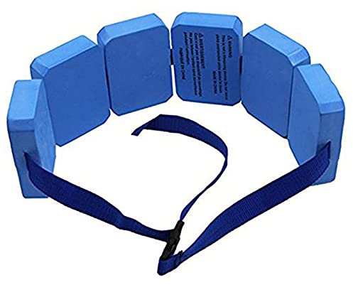 ADESUGATA Swim Belt Float - Floatation Belt Swimming Training Aid Waist Support Belt Buoyancy Board Aquatic Exercise Equipment for Kids Children Adult Swimming Beginner (Blue)