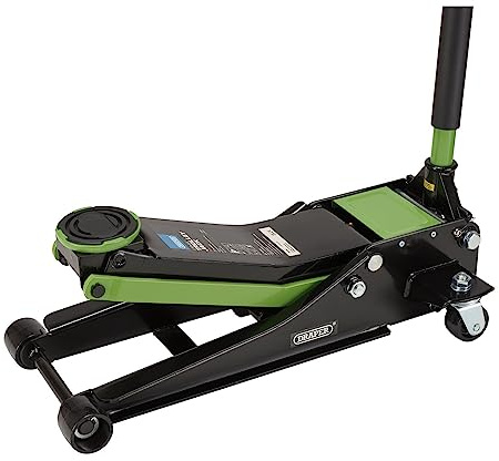 Draper 28485 Trolley Jack, 3 Tonne, Green, One Size