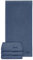 Sansibar 4er Set Handtuch 50x100 cm – Saugstarkes Frotteetuch aus 100 % Baumwolle – Oeko-TEX Zertifiziert – Sylt-Design mit gesticktem Säbel-Logo – Blau