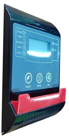 DOSERTY Small Treadmill Speedometer With Heart Rate Sensors Fitness Display Suitable For Exercise Bike Stair Climbing Machines