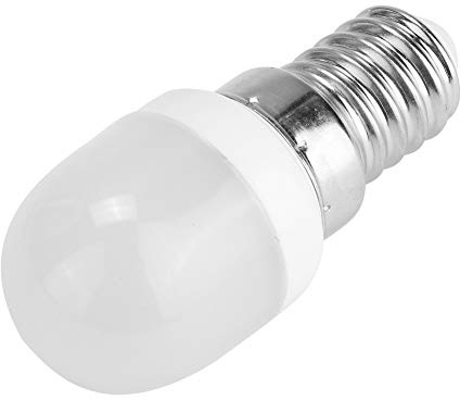 ZJchao 2W Kylskåpslampa, LED- E14 T22 2W Kylskåp Mikrovågsugn Symaskin Ljus - Energisnål & Hög Ljusstyrka, 360° Belysning (Varmt ljus)