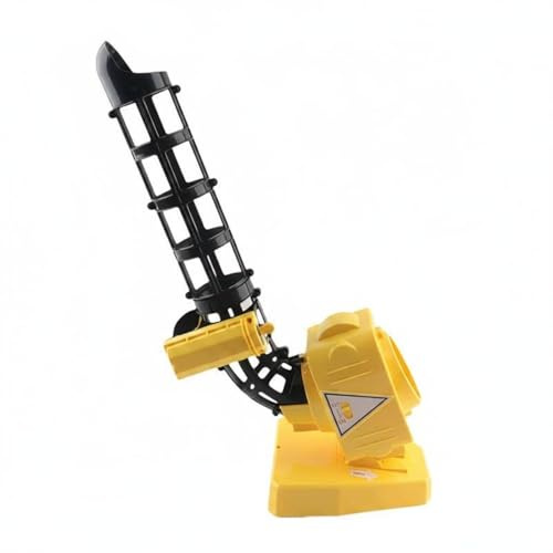 Harilla Automático de Pelotas Set para Béisbol y Tenis con Tubo Moldeado Base Recta Material Plástico Rígido Apropiado para Actividades Familiares y Entrenamiento Interior