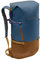 VAUDE Cityrucksack CityGo blau 23 L, wasserdichter Rucksack Damen & Herren, leichter Daypack für Städtetrips mit Laptop-Fach, Rolltop Rucksack ideal für den urbanen Alltag