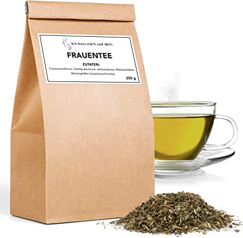 Frauentee nach Stadelmann 250g | mit Mönchspfeffer | Nach bewährter Rezeptur | Deutsche Qualitätsproduktion ohne Zusatzstoffe | Ich freu mich auf dich