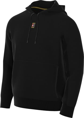 Nike Herren M Nkct Df Flc Heritage Hoodie Sweatshirt, Schwarz, L
